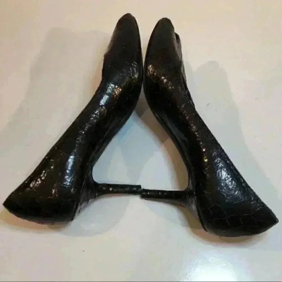 donald pliner Heels size 7 Patent Italian Leather - Picture 4 of 8